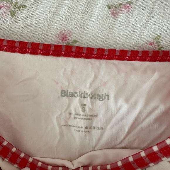 Blackbough Floral Bikini with Red Trim - Picture 4 of 4